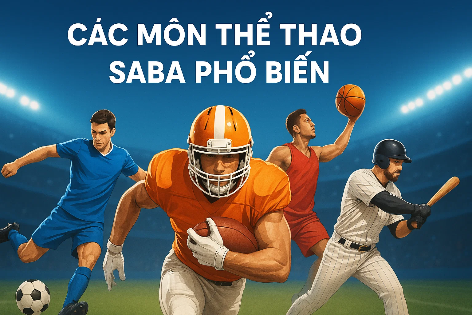 Các môn thể thao SABA phổ biến