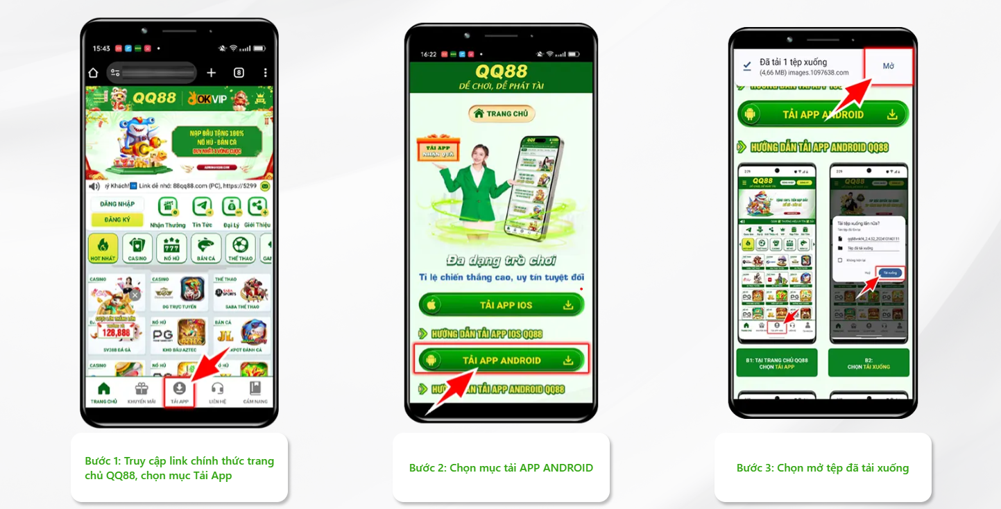 Lý do nên Tải app QQ88 ngay hôm nay